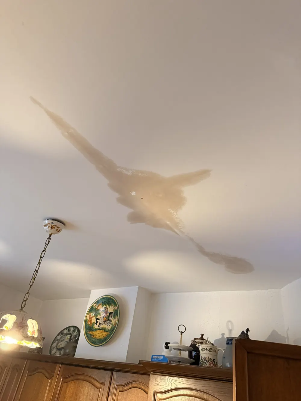 Tache d’eau au plafond